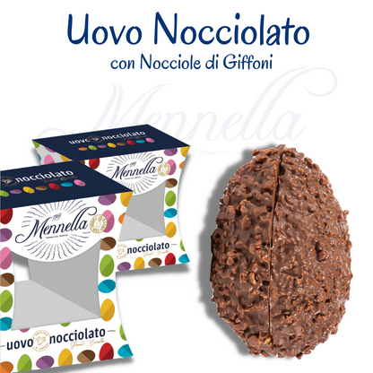 Uovo Nocciolato Cioccolato al Latte Mennella