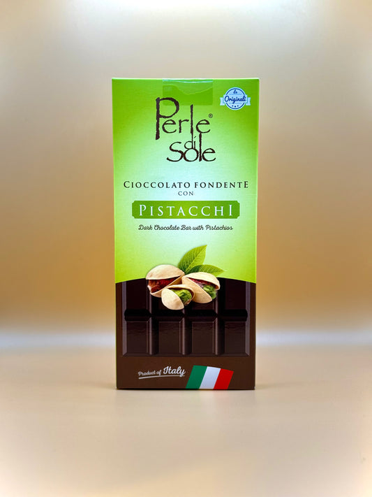 Perle Del Sole Cioccolato Fondente con Pistacchi