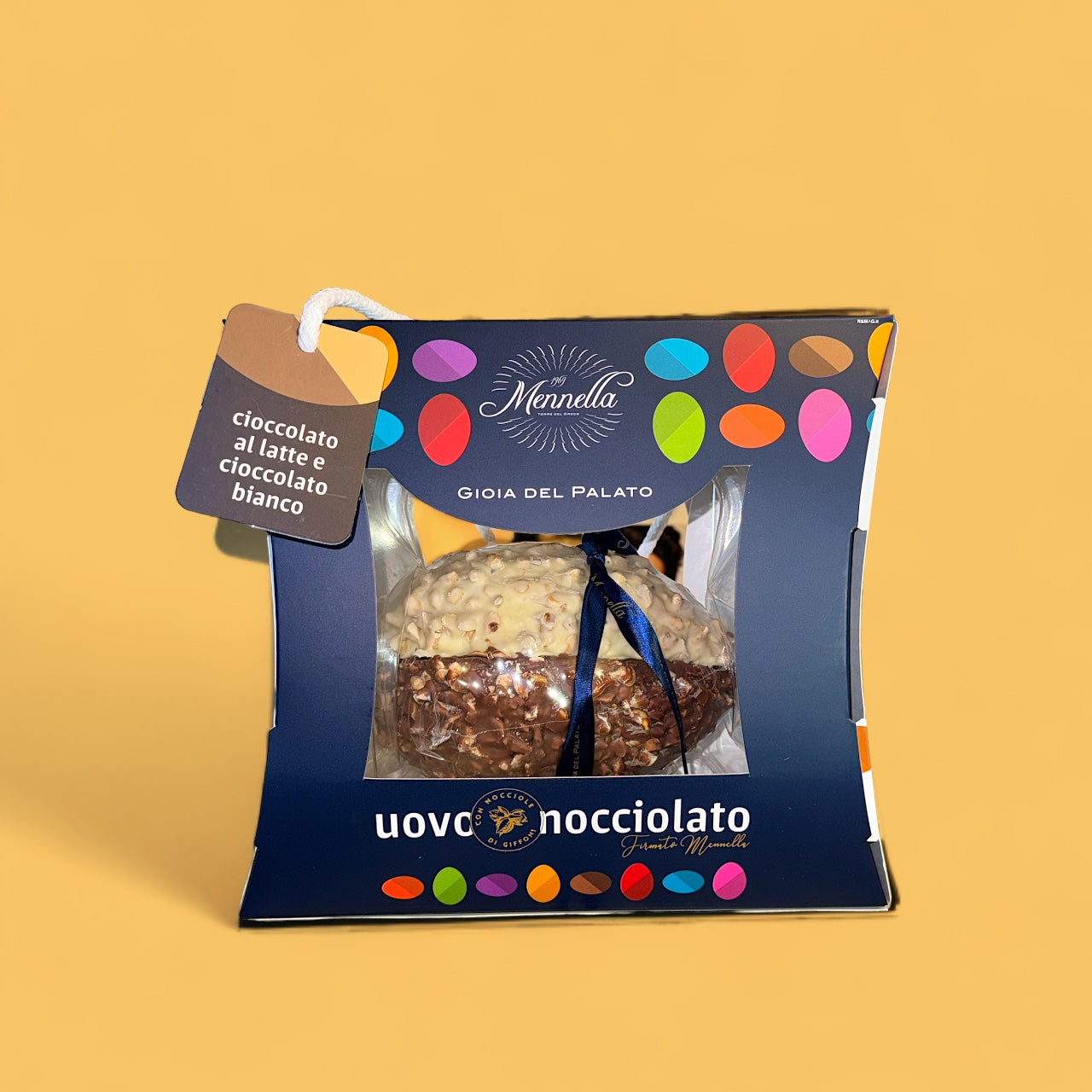 Uovo Nocciolato Bianco e Latte